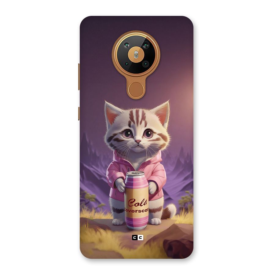 Cat Holding Can Back Case for Nokia 5.3
