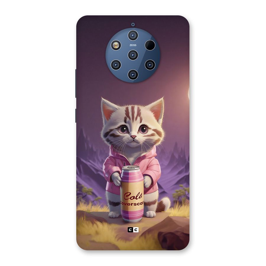 Cat Holding Can Back Case for Nokia 9 PureView