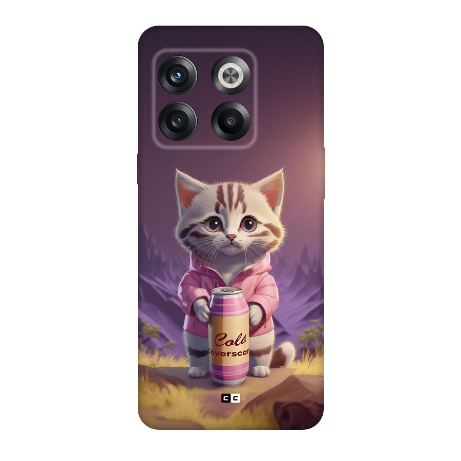 Cat Holding Can Back Case for OnePlus 10T