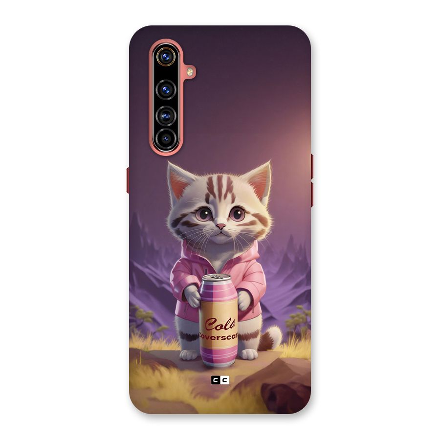 Cat Holding Can Back Case for Realme X50 Pro
