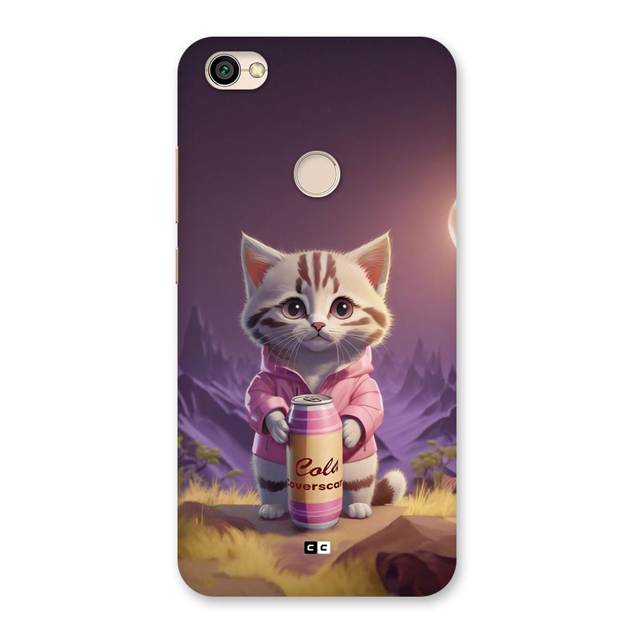 Cat Holding Can Back Case for Redmi Y1 2017