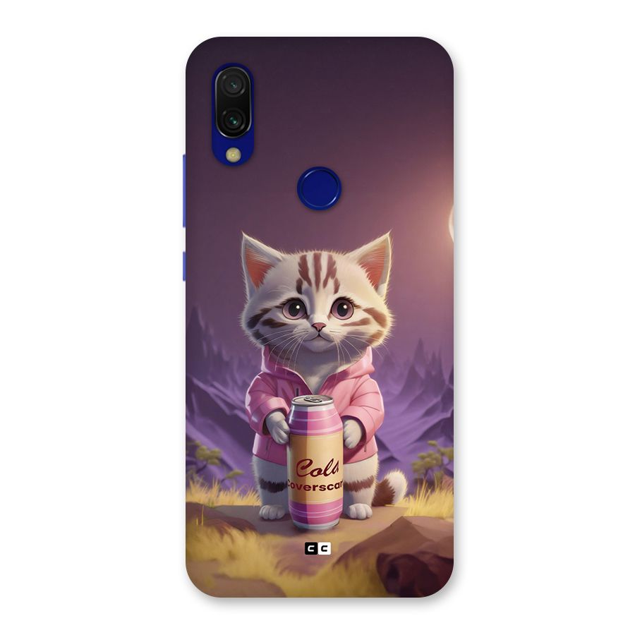 Cat Holding Can Back Case for Redmi Y3