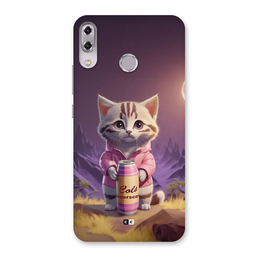 Cat Holding Can Back Case for Zenfone 5Z