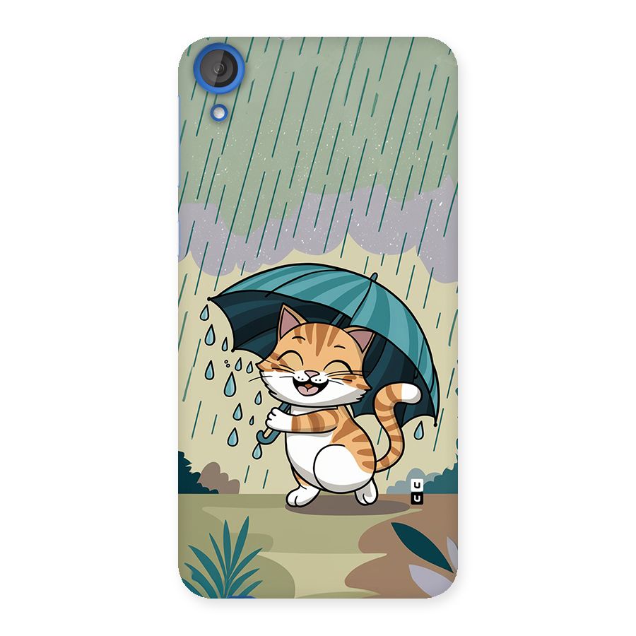 Cat In Rain Back Case for Desire 820
