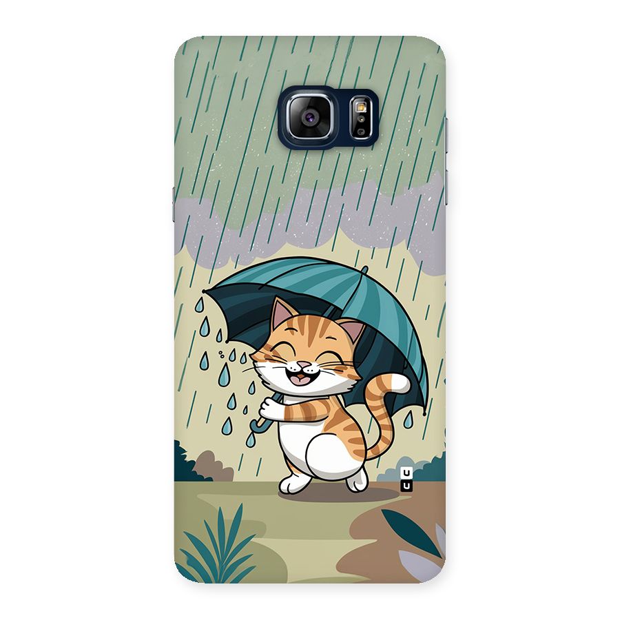 Cat In Rain Back Case for Galaxy Note 5