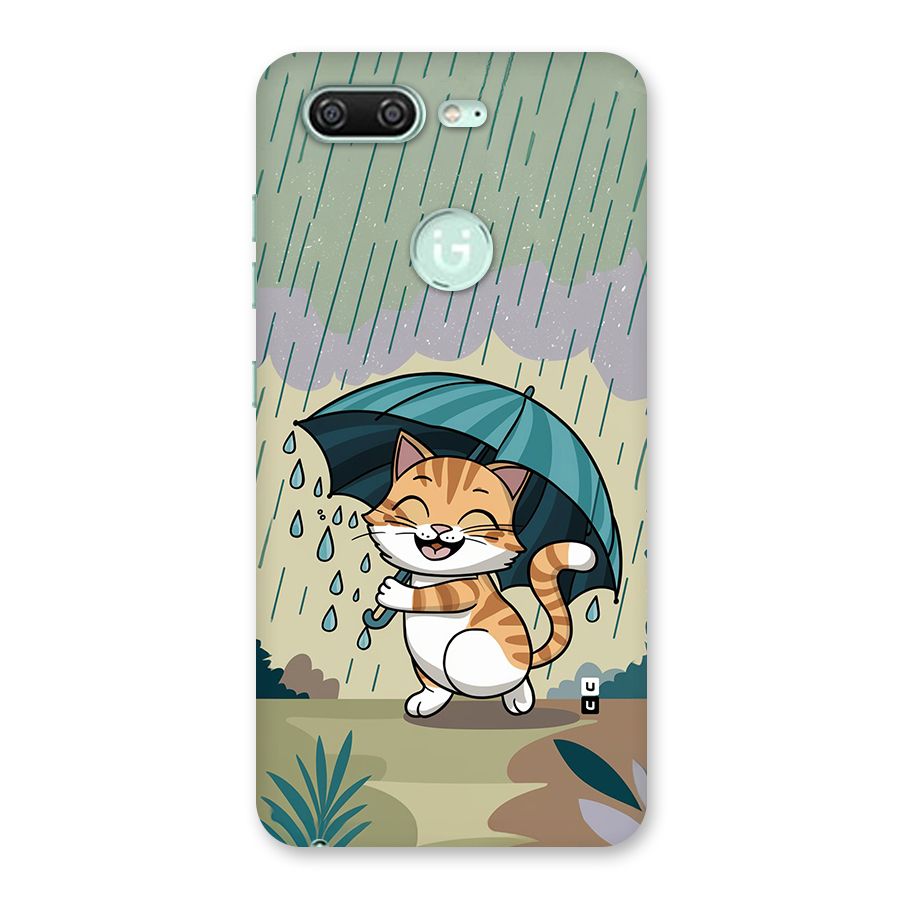 Cat In Rain Back Case for Gionee S10