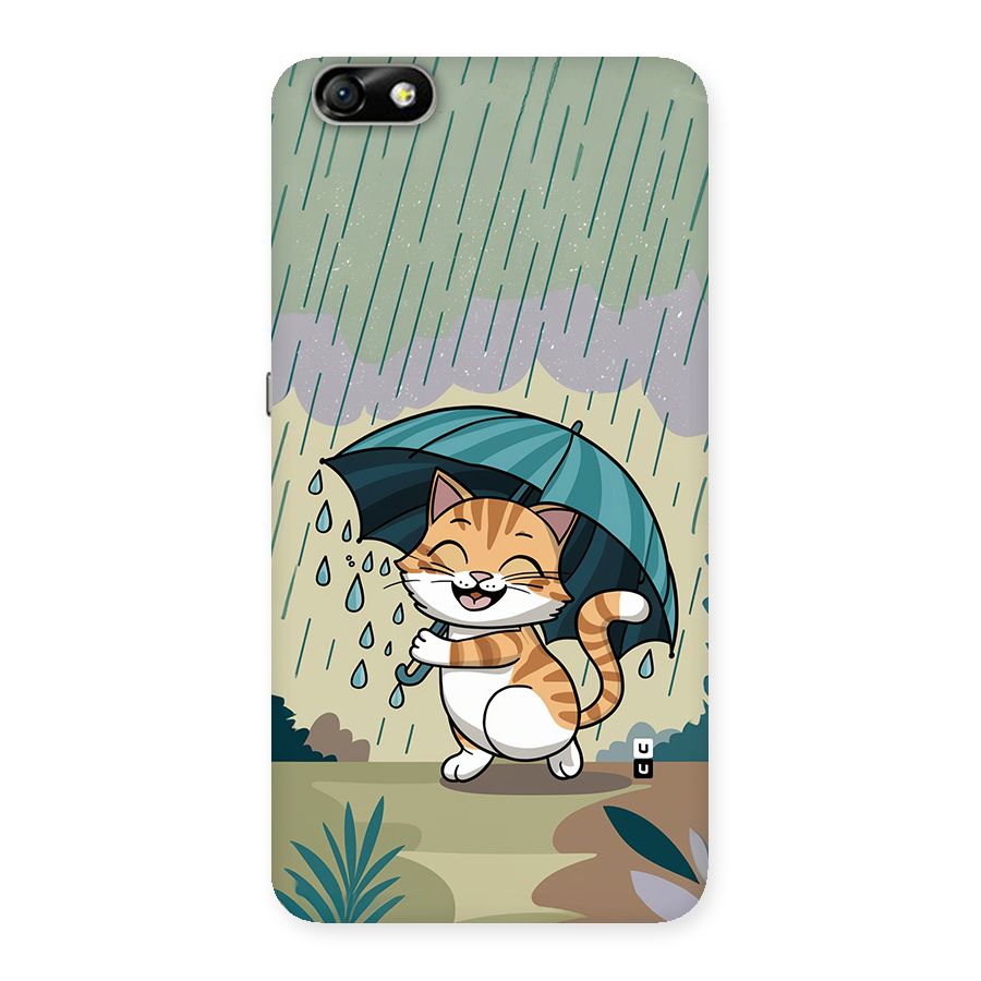 Cat In Rain Back Case for Honor 4X