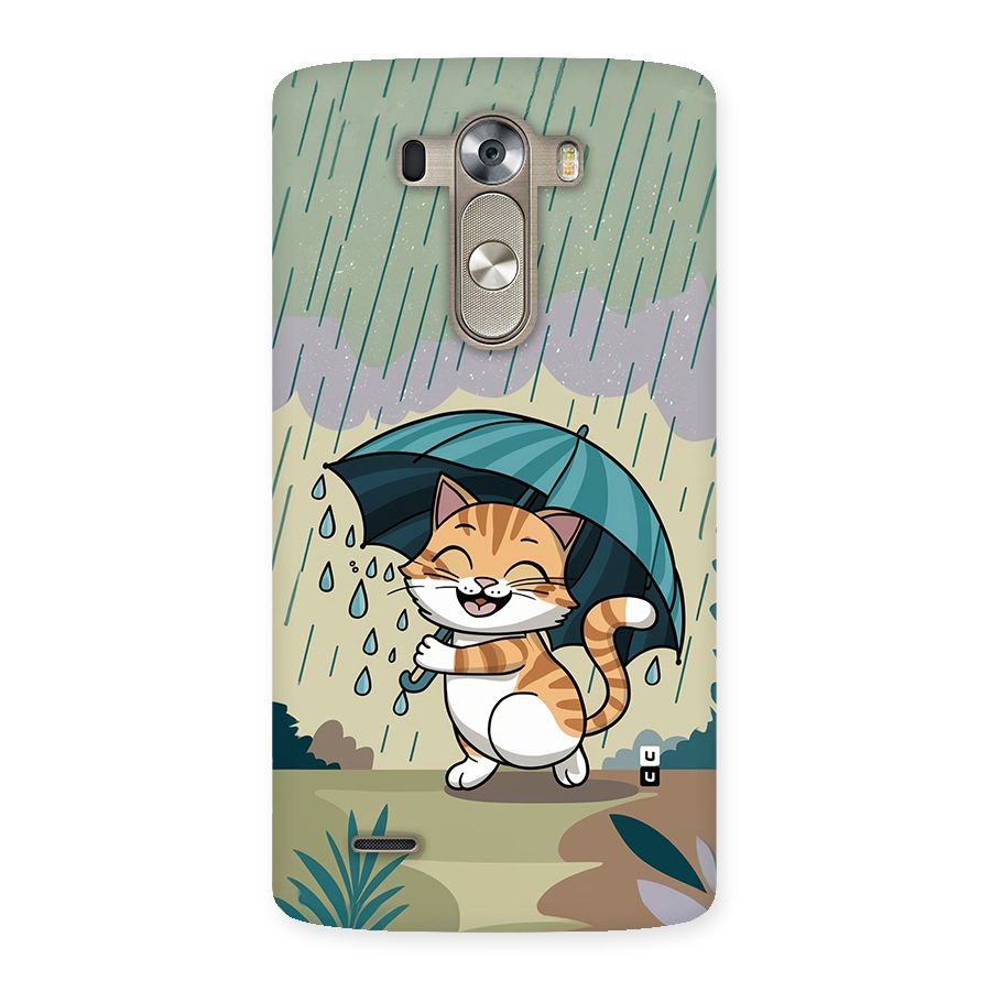 Cat In Rain Back Case for LG G3