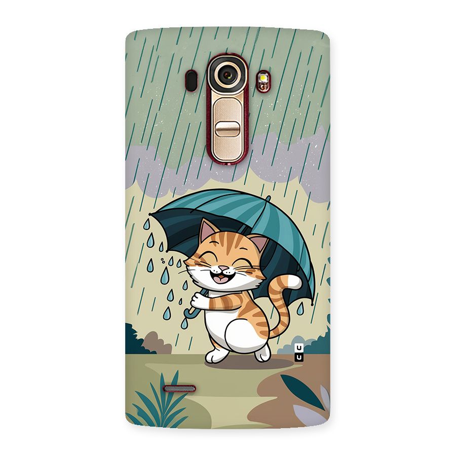 Cat In Rain Back Case for LG G4