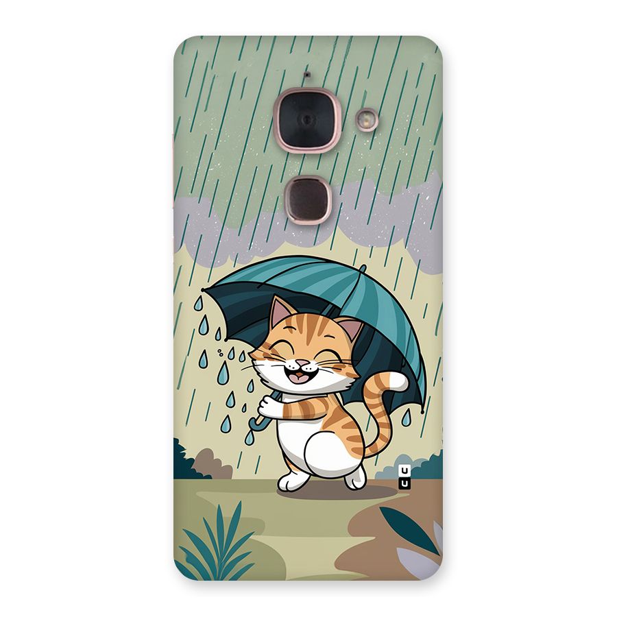Cat In Rain Back Case for Le Max 2