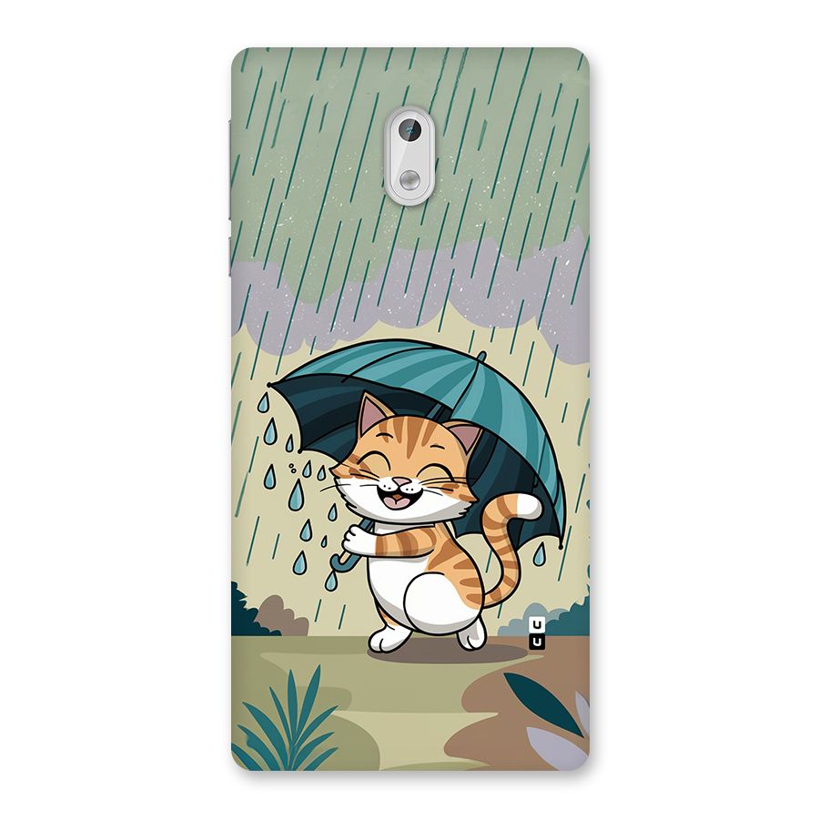 Cat In Rain Back Case for Nokia 3