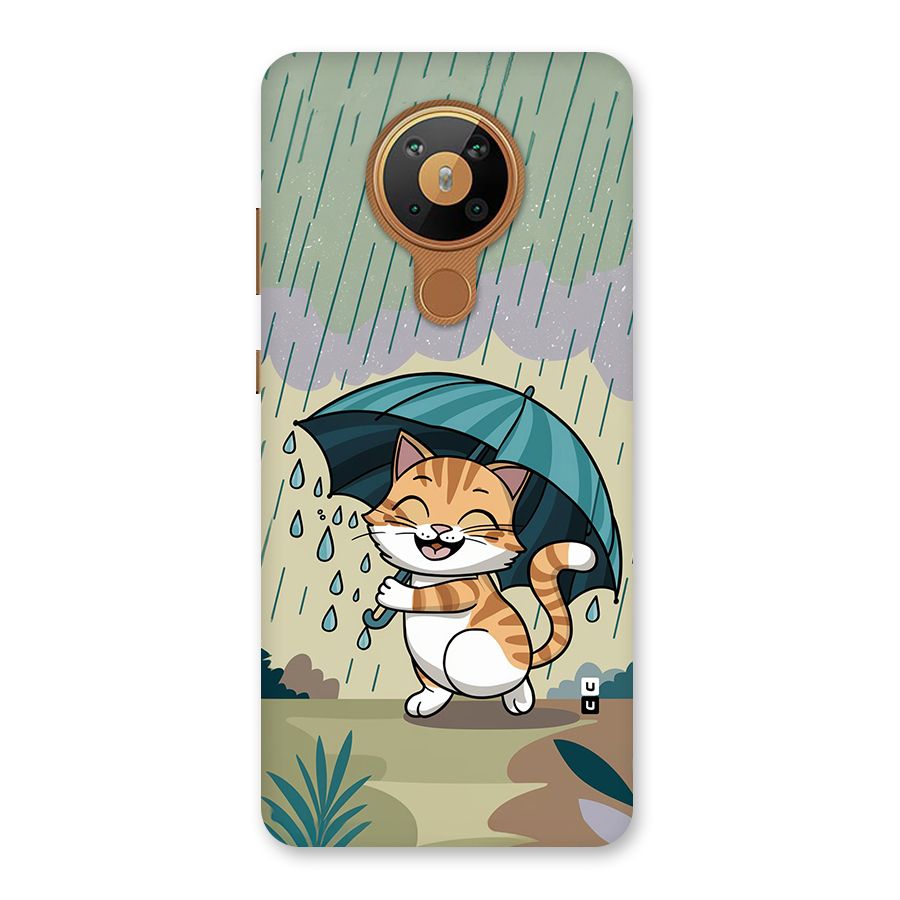 Cat In Rain Back Case for Nokia 5.3