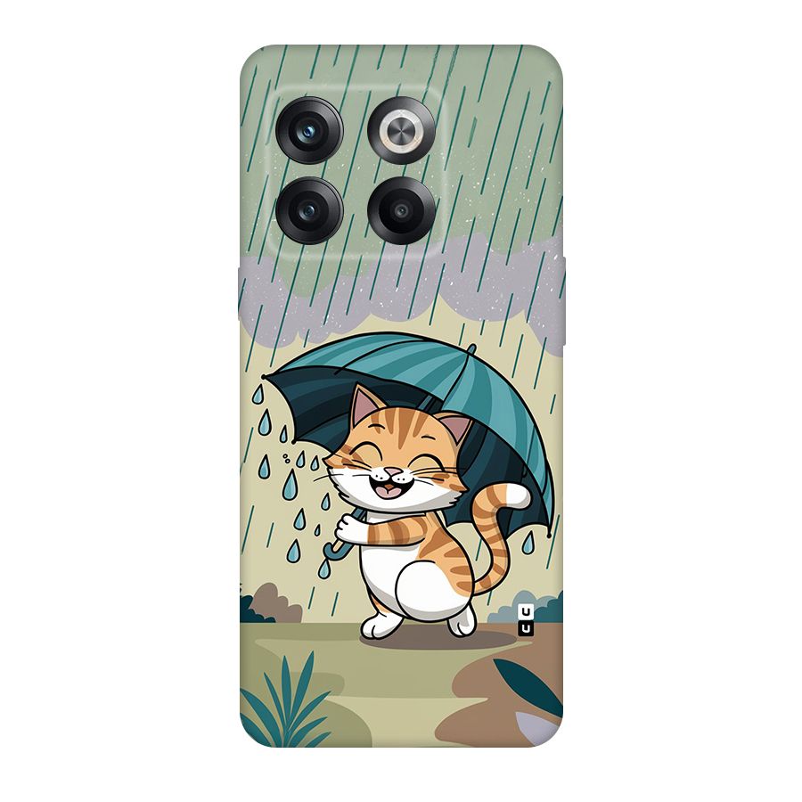 Cat In Rain Back Case for OnePlus 10T