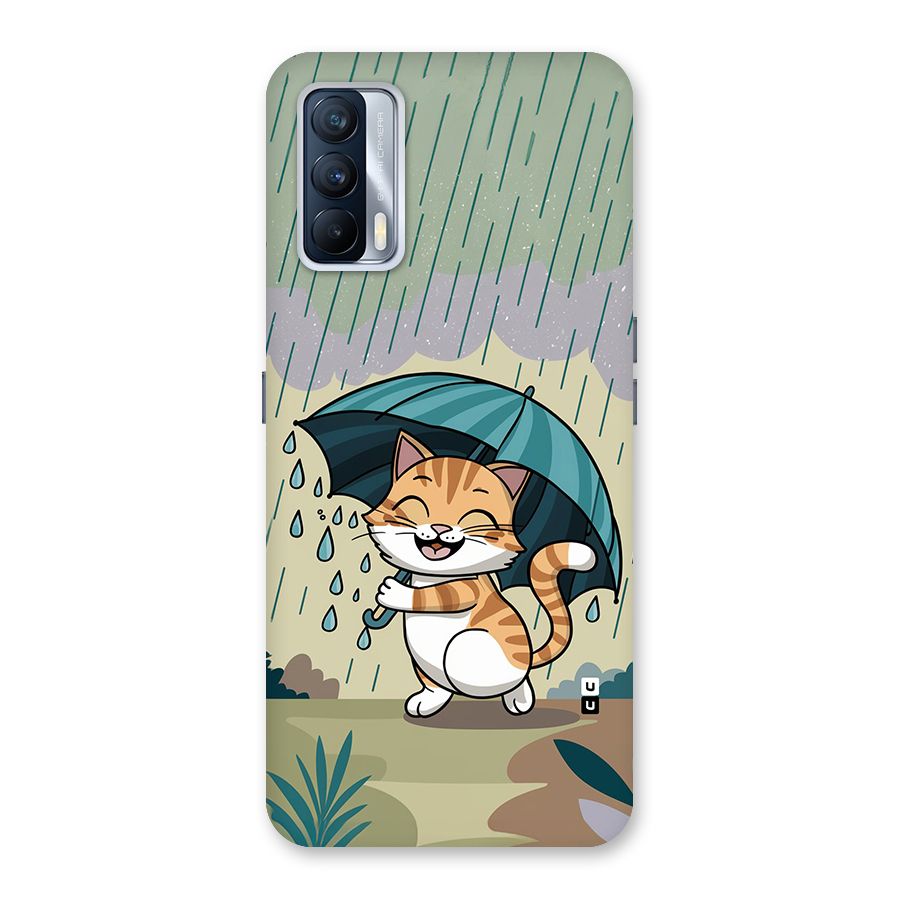 Cat In Rain Back Case for Realme X7