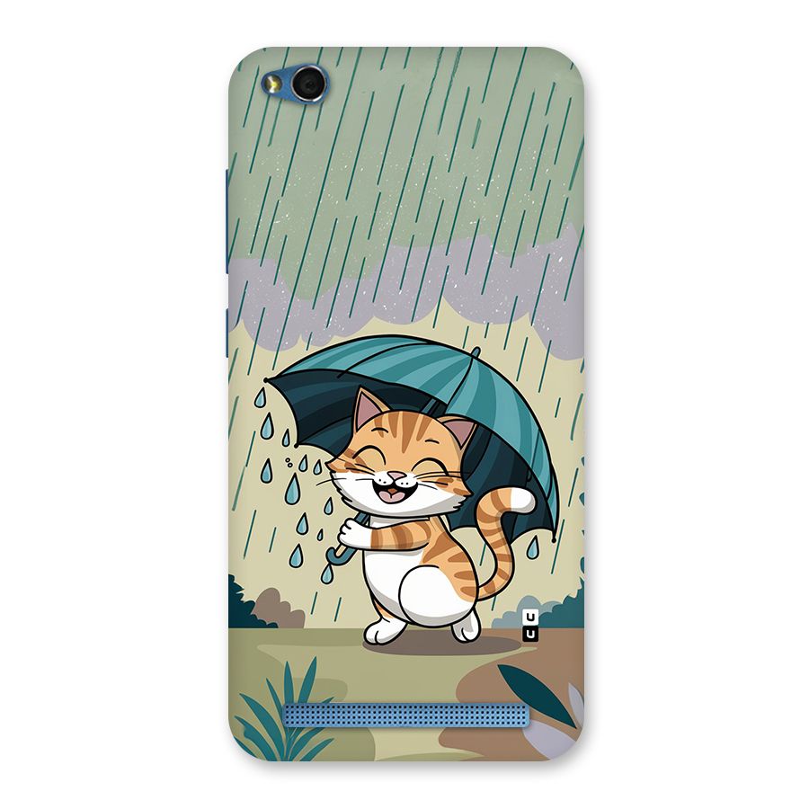 Cat In Rain Back Case for Redmi 5A