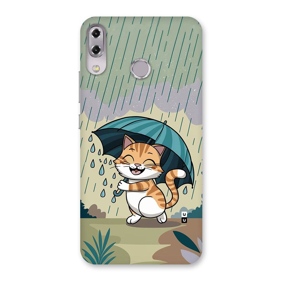 Cat In Rain Back Case for Zenfone 5Z