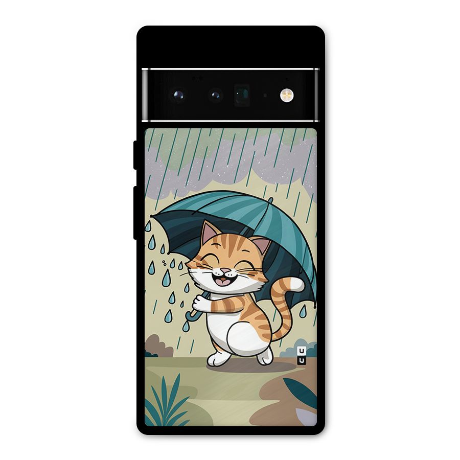 Cat In Rain Metal Back Case for Google Pixel 6 Pro