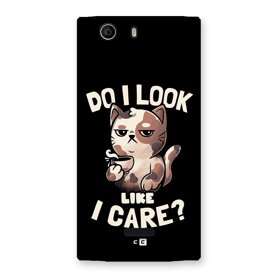 Cat Look Like Care Back Case for Canvas Nitro 2 E311