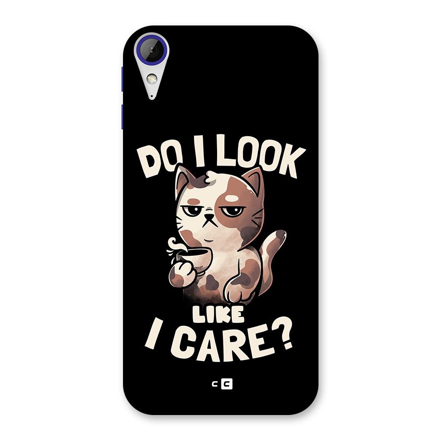 Cat Look Like Care Back Case for Desire 830