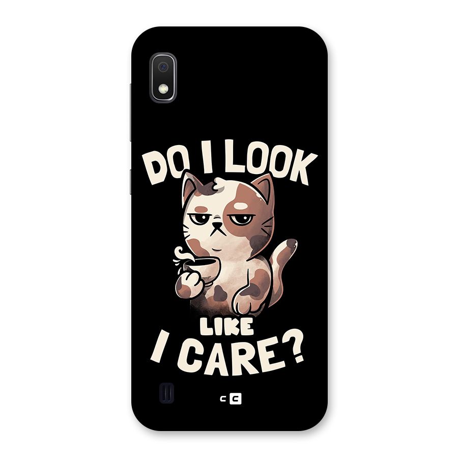 Cat Look Like Care Back Case for Galaxy A10