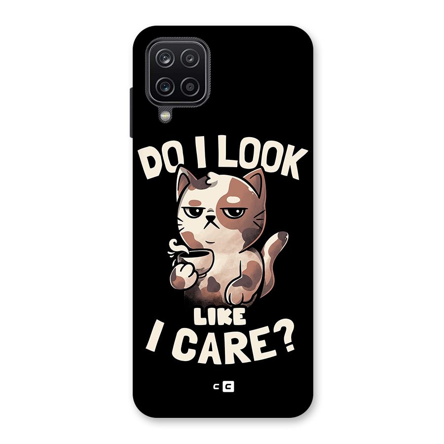 Cat Look Like Care Back Case for Galaxy A12
