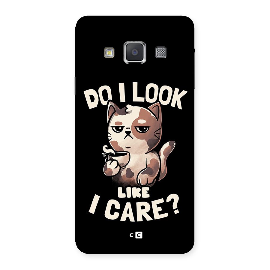 Cat Look Like Care Back Case for Galaxy A3
