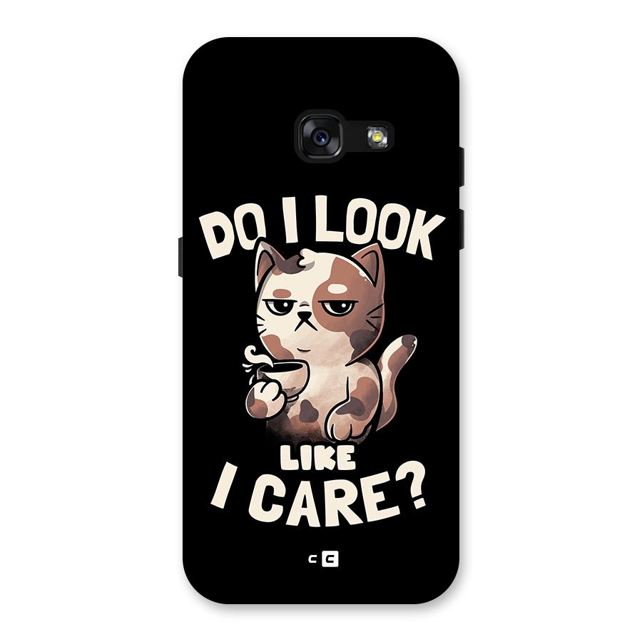 Cat Look Like Care Back Case for Galaxy A3 (2017)