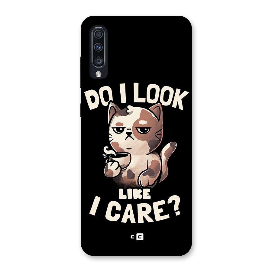 Cat Look Like Care Back Case for Galaxy A70
