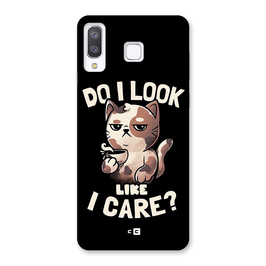 Cat Look Like Care Back Case for Galaxy A8 Star