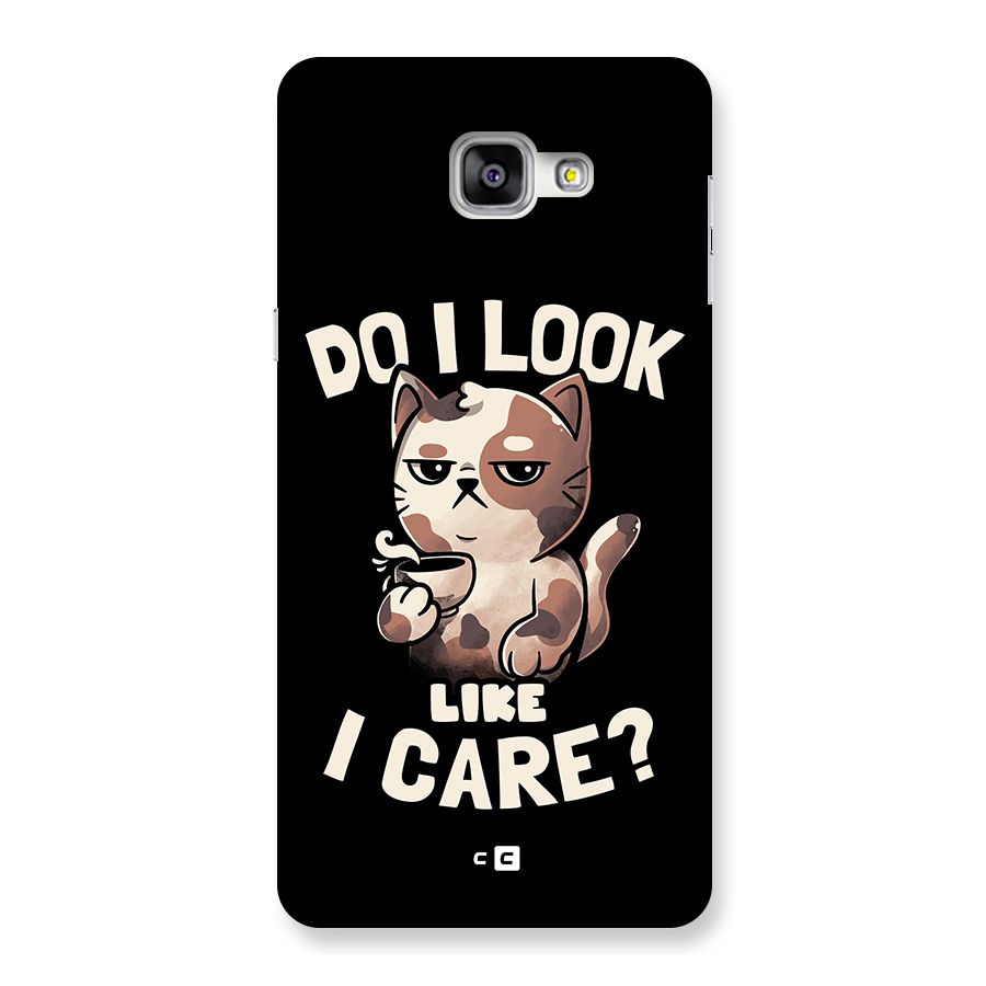 Cat Look Like Care Back Case for Galaxy A9