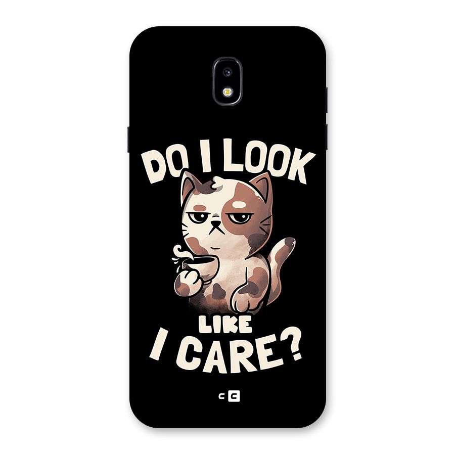 Cat Look Like Care Back Case for Galaxy J7 Pro