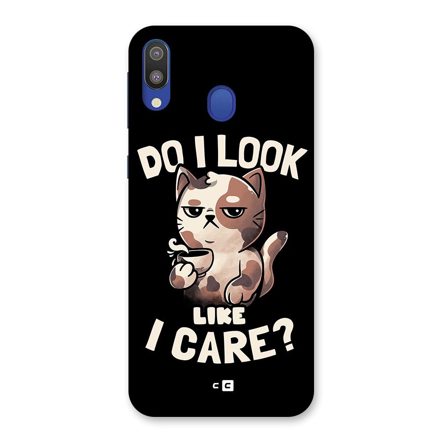 Cat Look Like Care Back Case for Galaxy M20