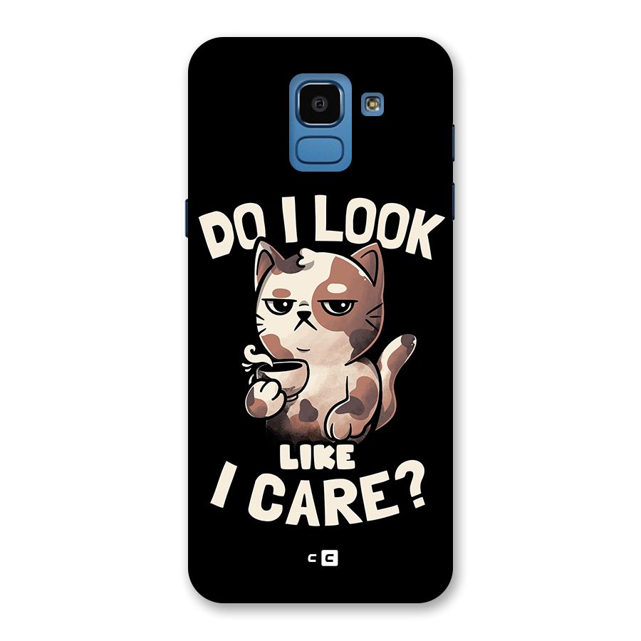 Cat Look Like Care Back Case for Galaxy On6