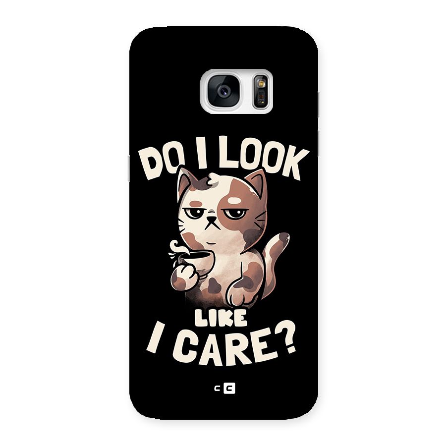 Cat Look Like Care Back Case for Galaxy S7 Edge