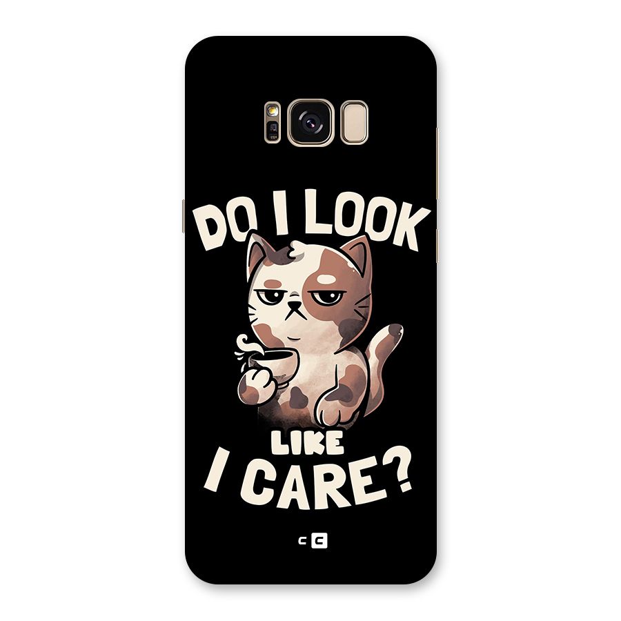 Cat Look Like Care Back Case for Galaxy S8 Plus