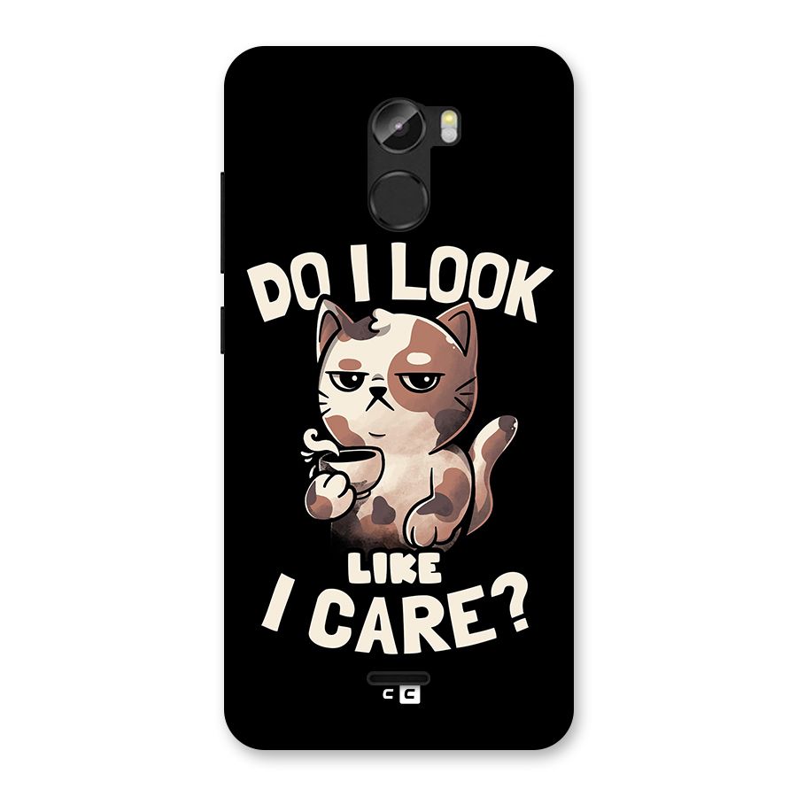 Cat Look Like Care Back Case for Gionee X1