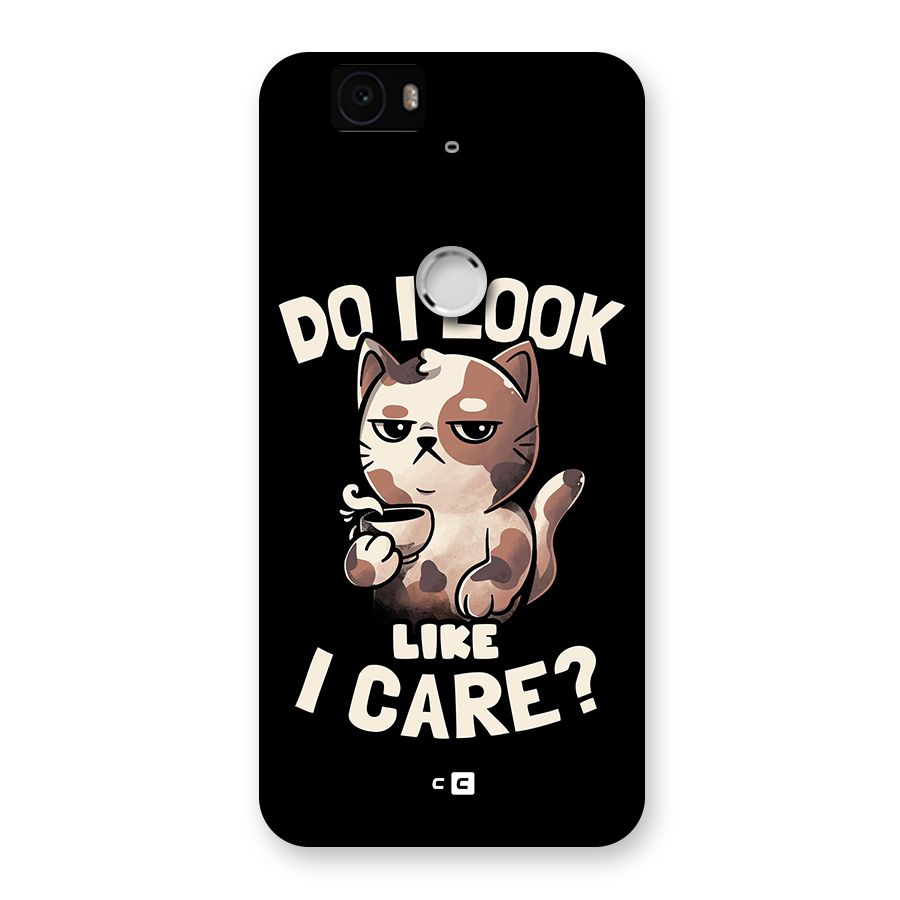 Cat Look Like Care Back Case for Google Nexus-6P