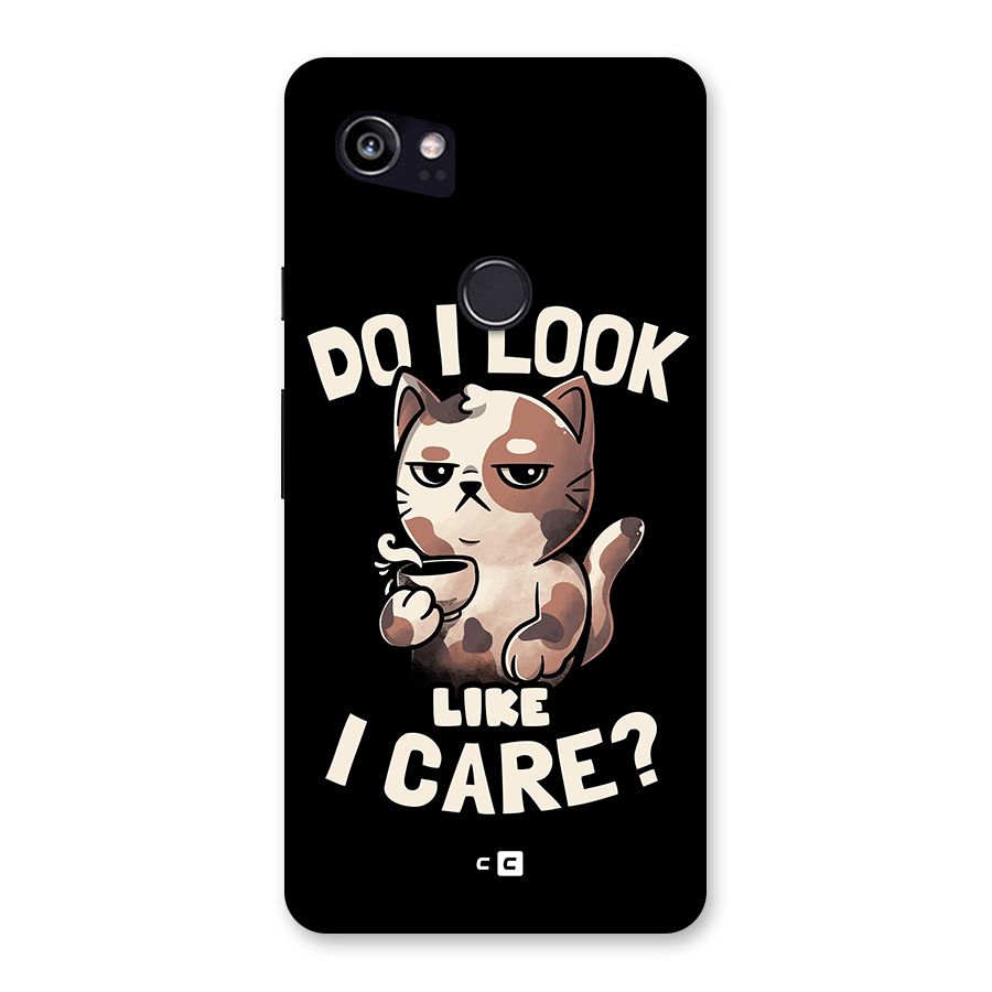 Cat Look Like Care Back Case for Google Pixel 2 XL
