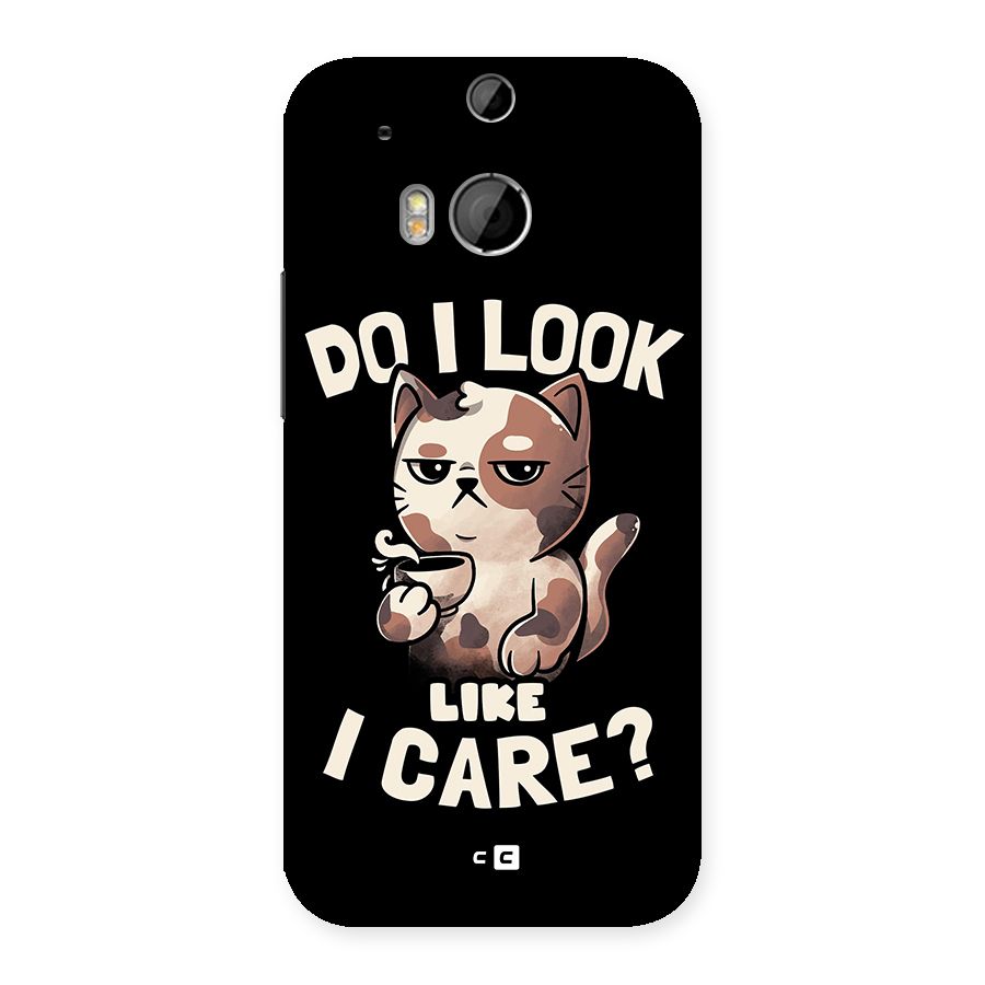 Cat Look Like Care Back Case for HTC One M8
