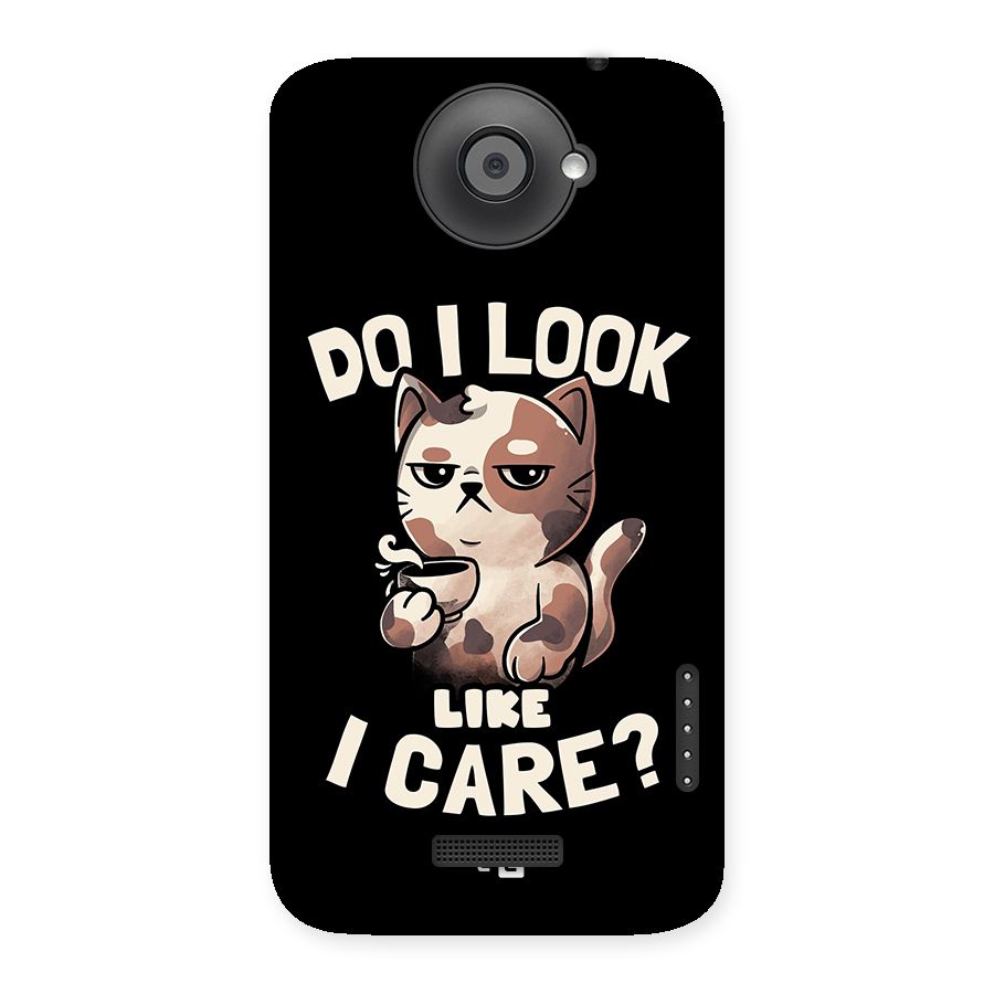 Cat Look Like Care Back Case for HTC One X