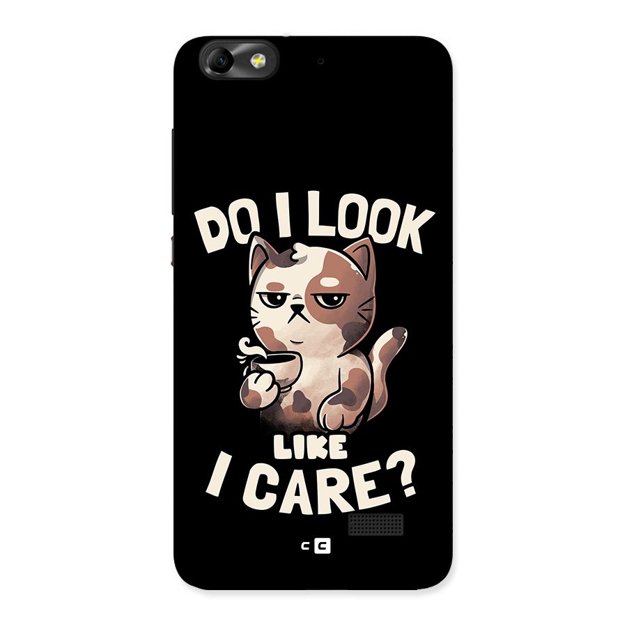 Cat Look Like Care Back Case for Honor 4C
