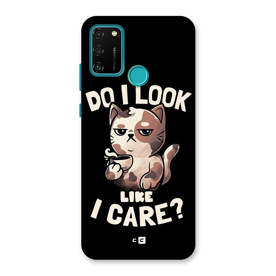 Cat Look Like Care Back Case for Honor 9A