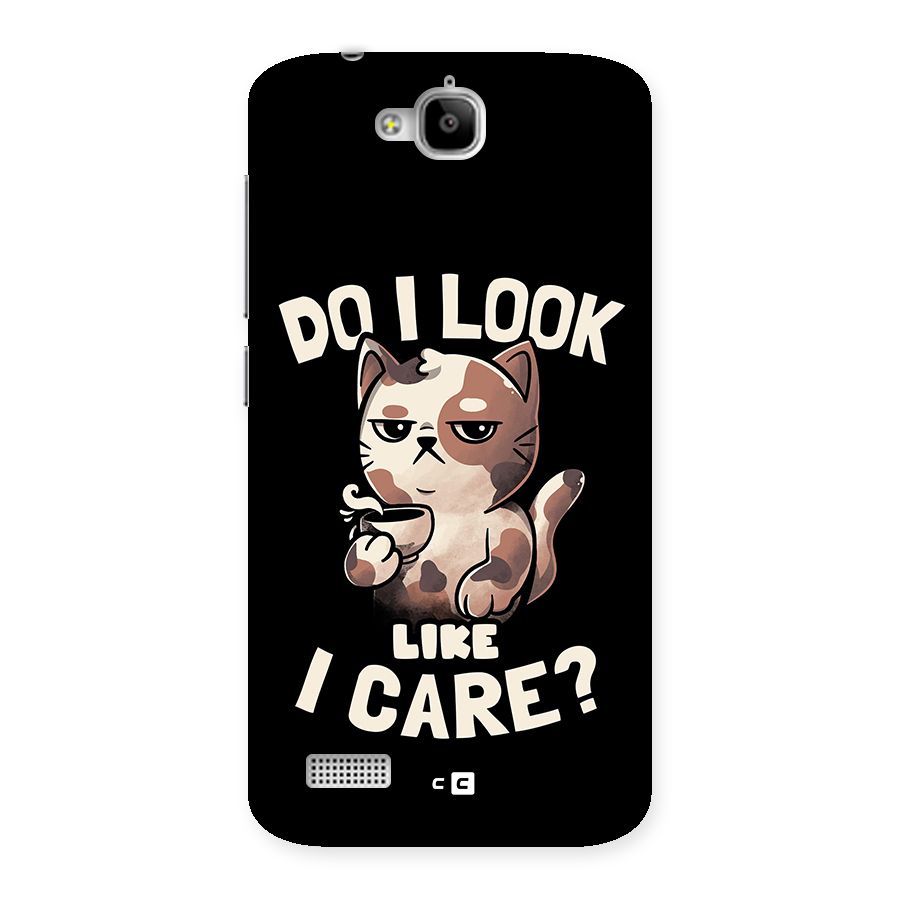 Cat Look Like Care Back Case for Honor Holly