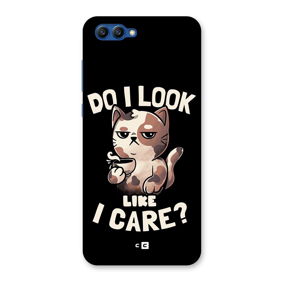 Cat Look Like Care Back Case for Honor View 10
