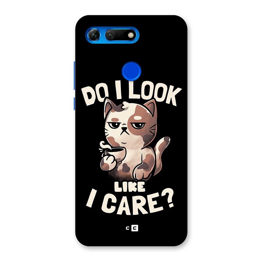 Cat Look Like Care Back Case for Honor View 20