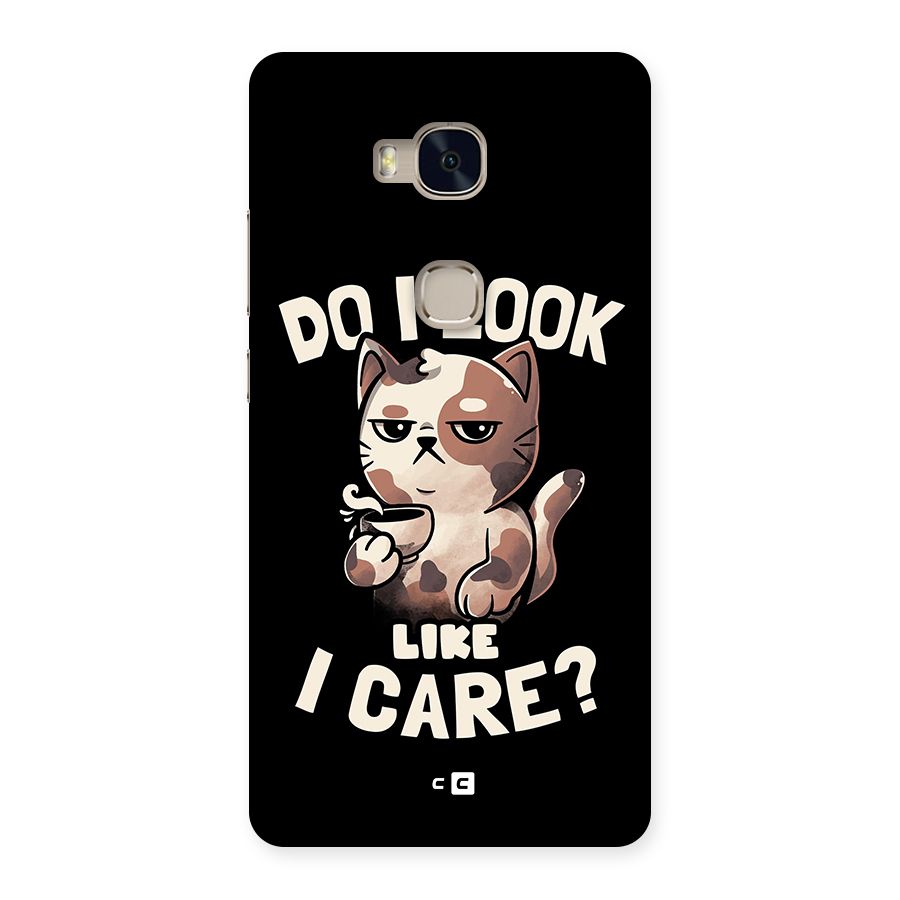 Cat Look Like Care Back Case for Huawei Honor 5X