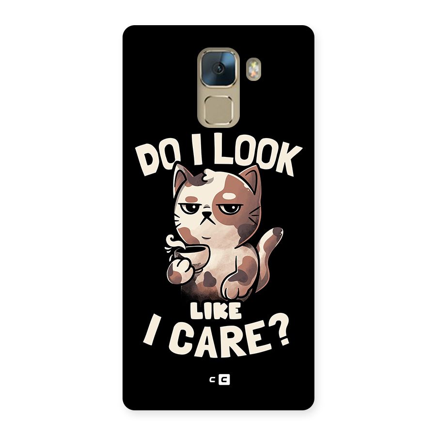 Cat Look Like Care Back Case for Huawei Honor 7