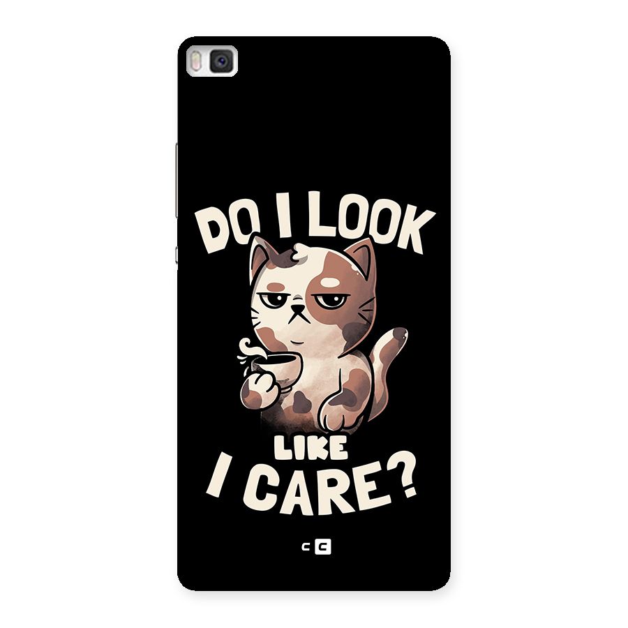 Cat Look Like Care Back Case for Huawei P8