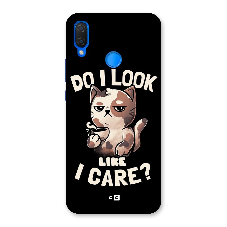 Cat Look Like Care Back Case for Huawei P Smart+
