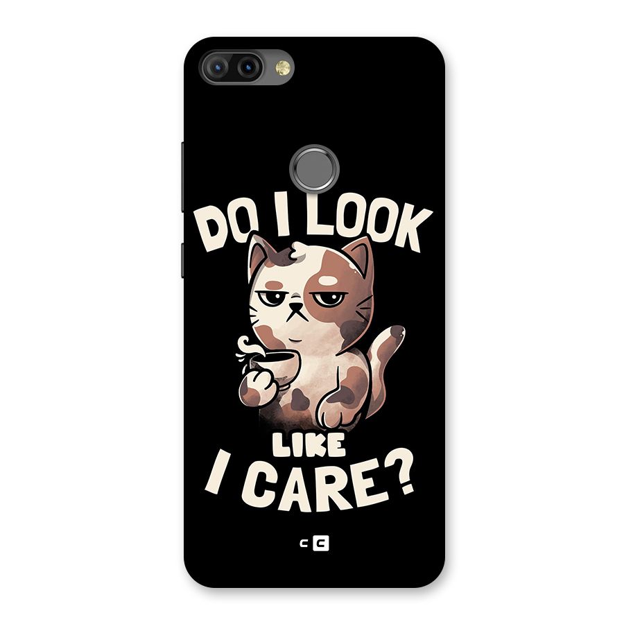 Cat Look Like Care Back Case for Infinix Hot 6 Pro
